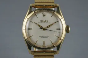 1951 Rolex 18K Oyster Perpetual 6085