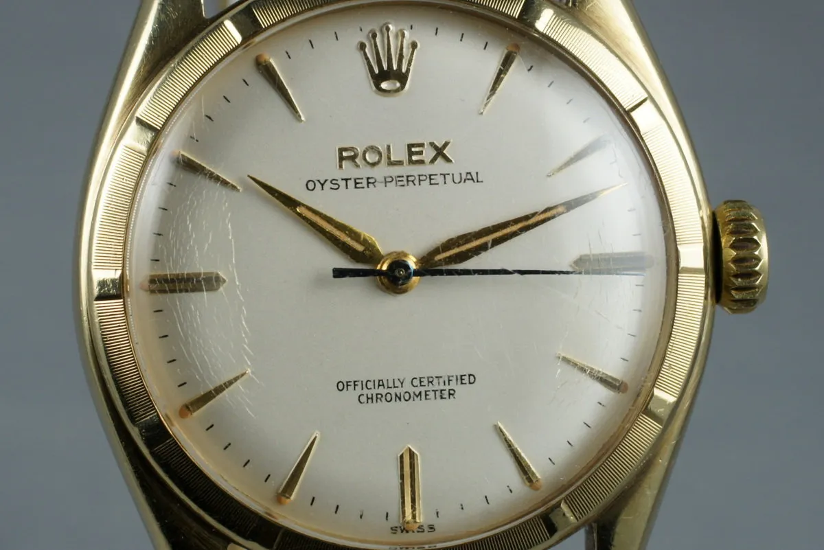 1951 Rolex 18K Oyster Perpetual 6085