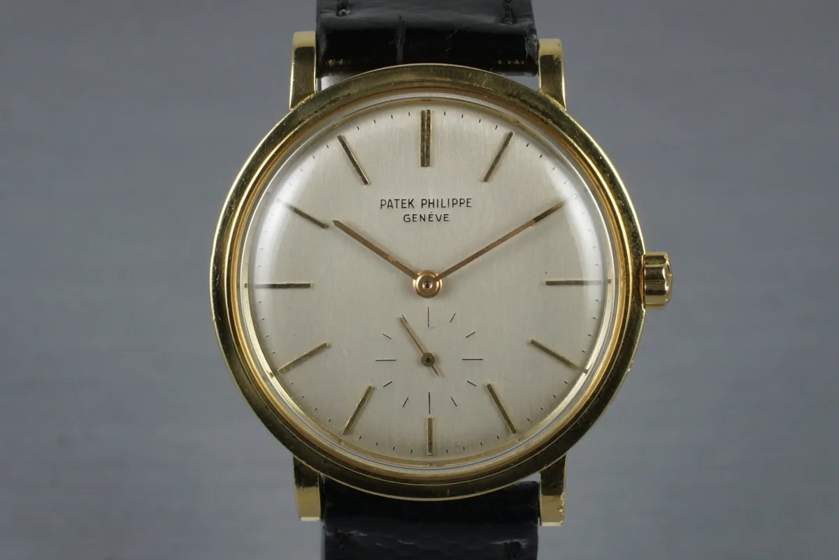 1960’s 18K YG Patek Philippe 3429