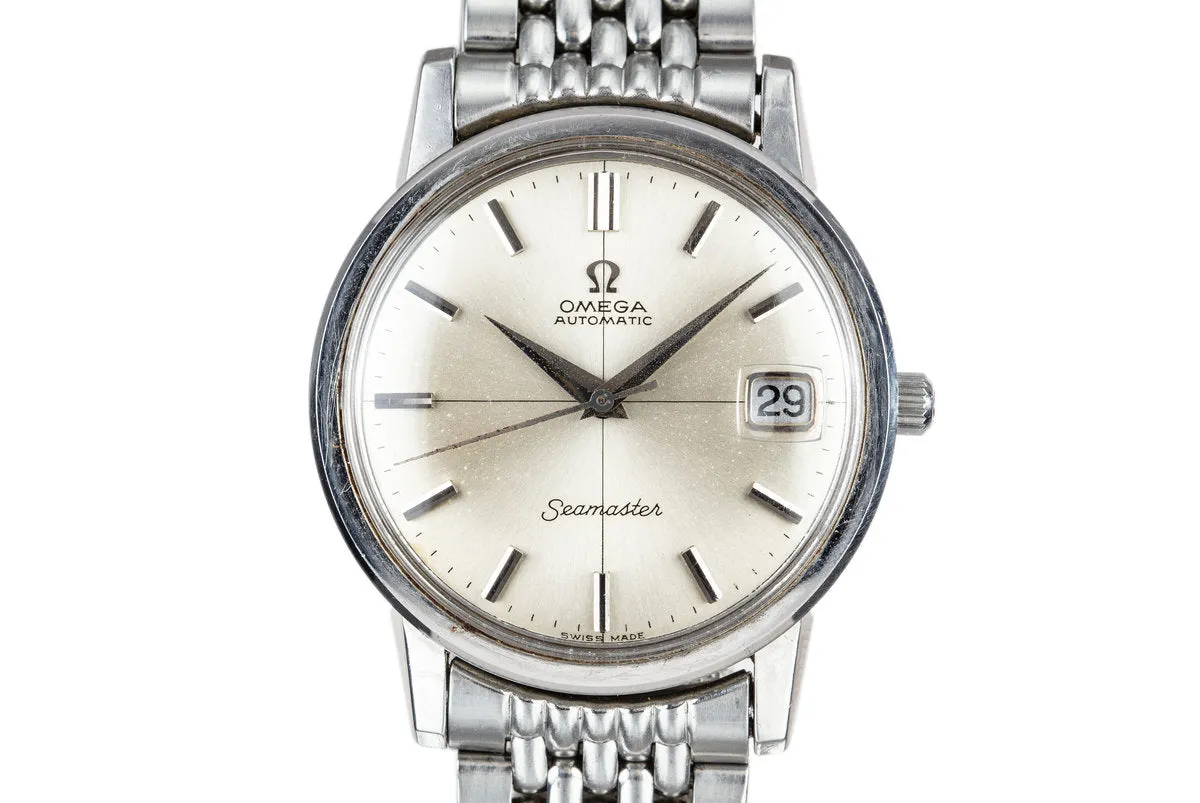 1966 Omega Seamaster 166.003 Silver Dial