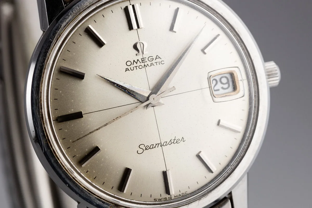 1966 Omega Seamaster 166.003 Silver Dial