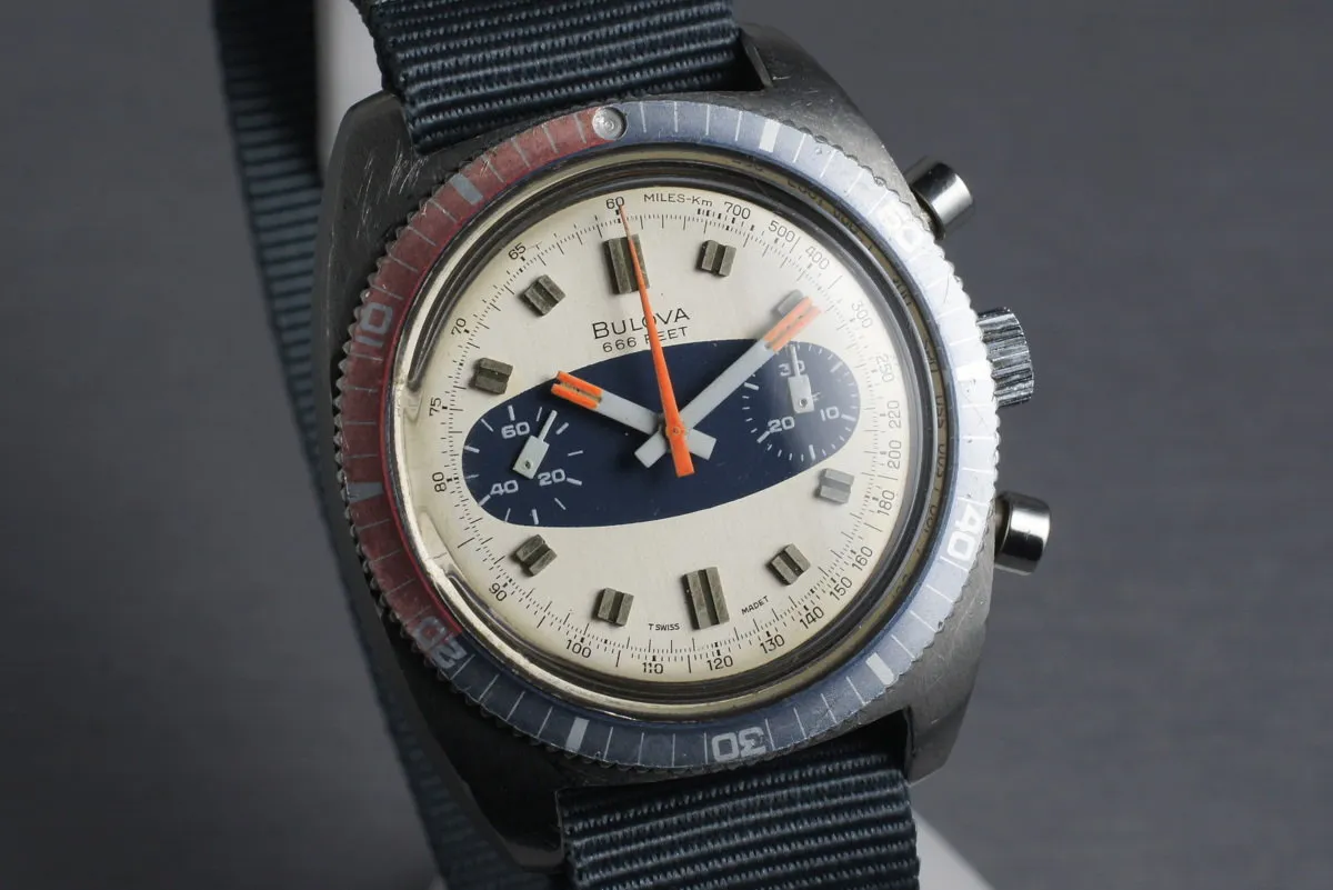 1970 Bulova Deep Sea Chronograph ‘Surfboard Dial’