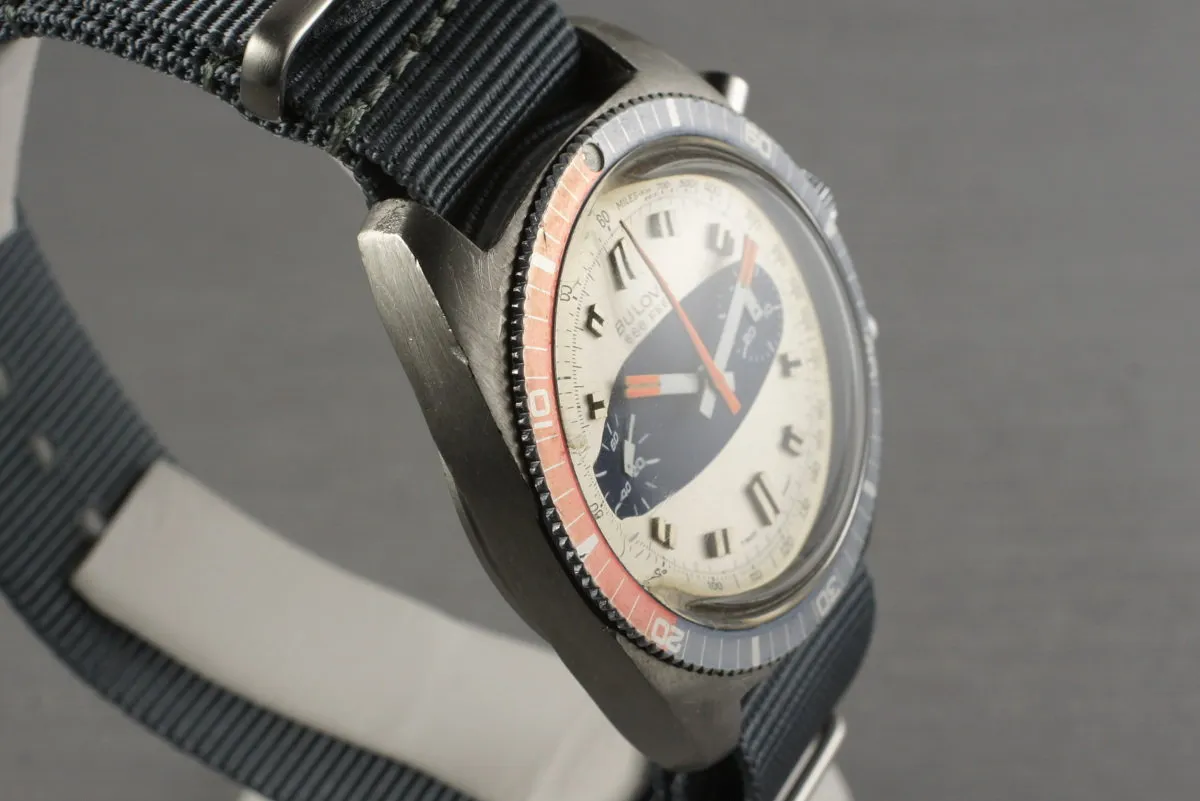 1970 Bulova Deep Sea Chronograph ‘Surfboard Dial’