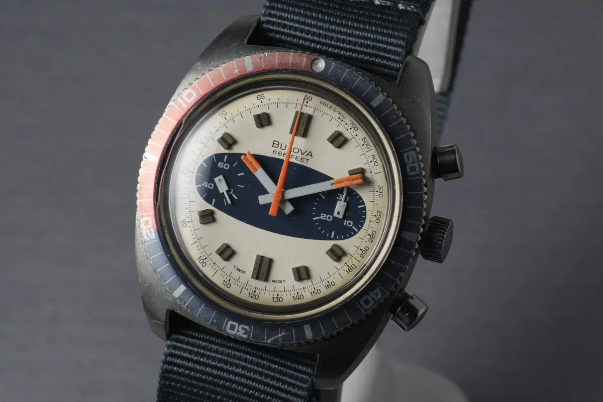 1970 Bulova Deep Sea Chronograph ‘Surfboard Dial’