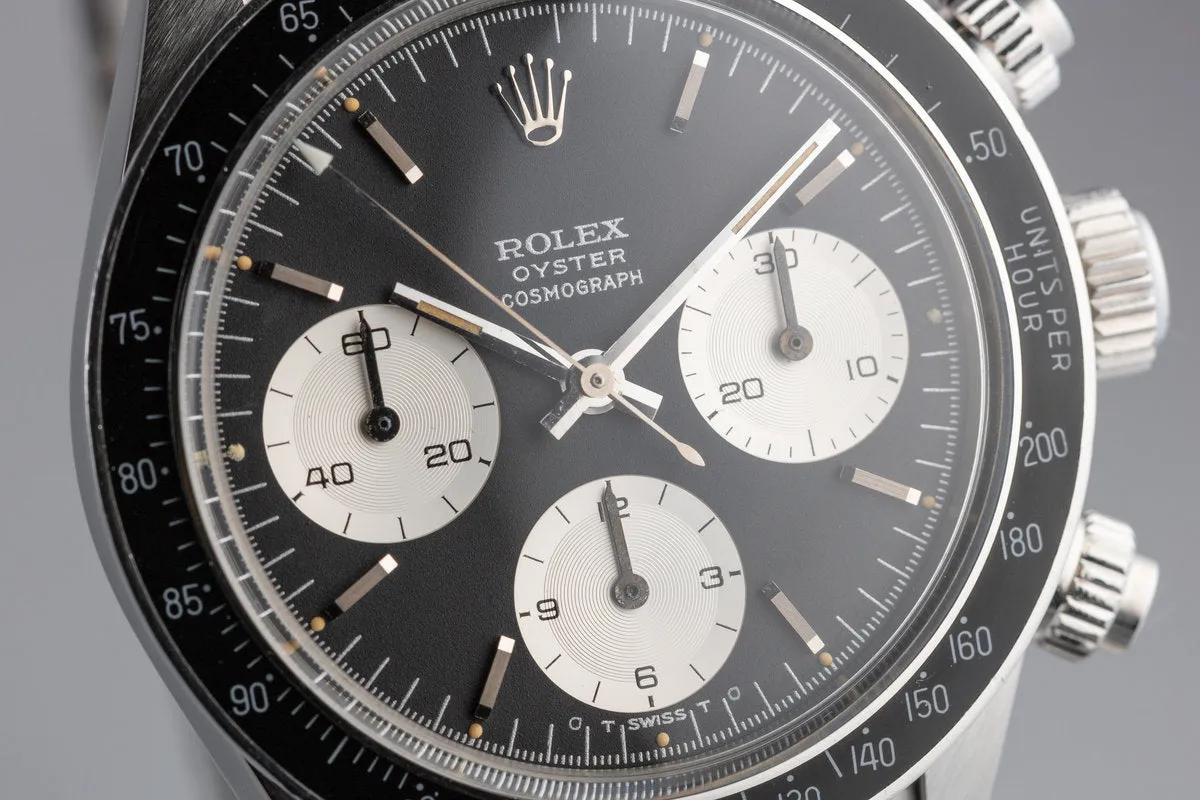 1972 Rolex Daytona 6263 with Black Sigma Dial