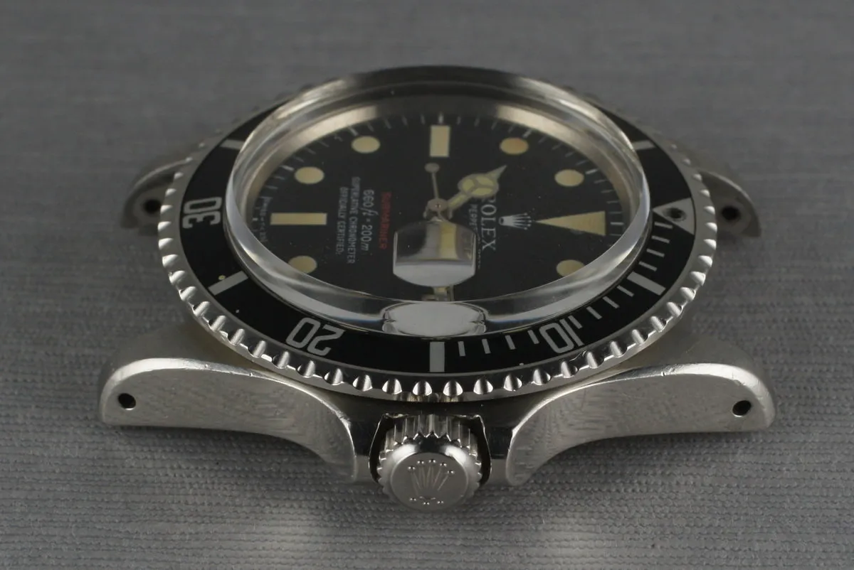 1972 Rolex Red Submariner 1680 with Box and Papers