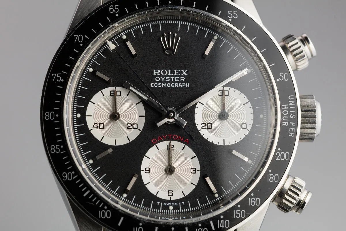 1976 Rolex Daytona 6263 with Black Service Dial