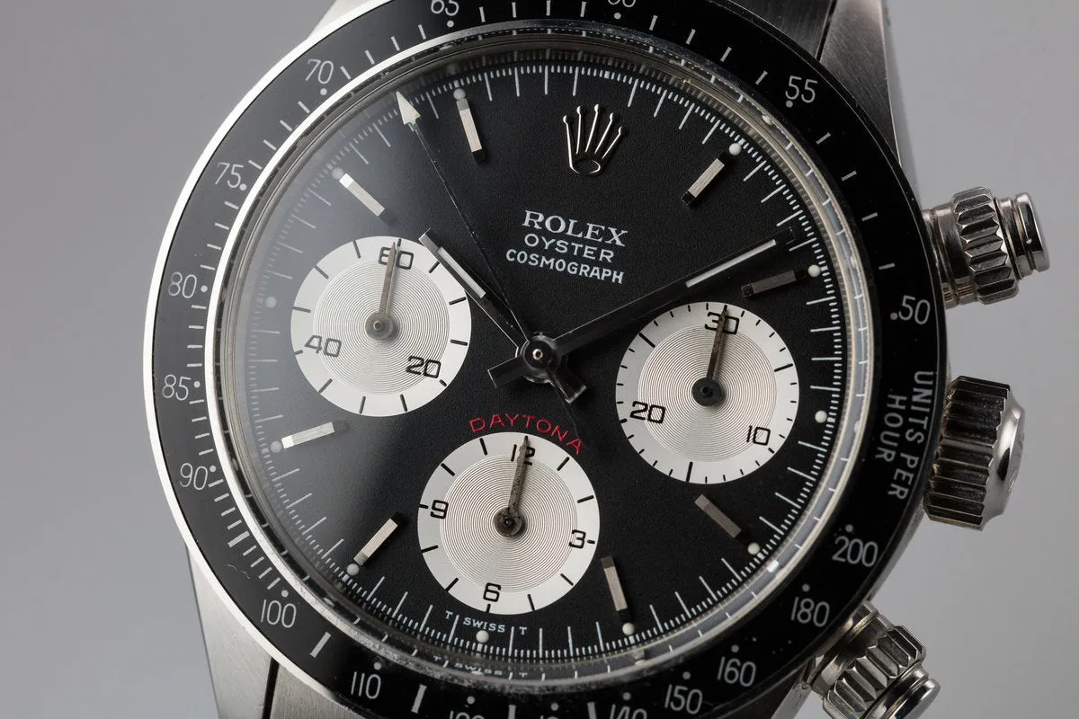 1976 Rolex Daytona 6263 with Black Service Dial