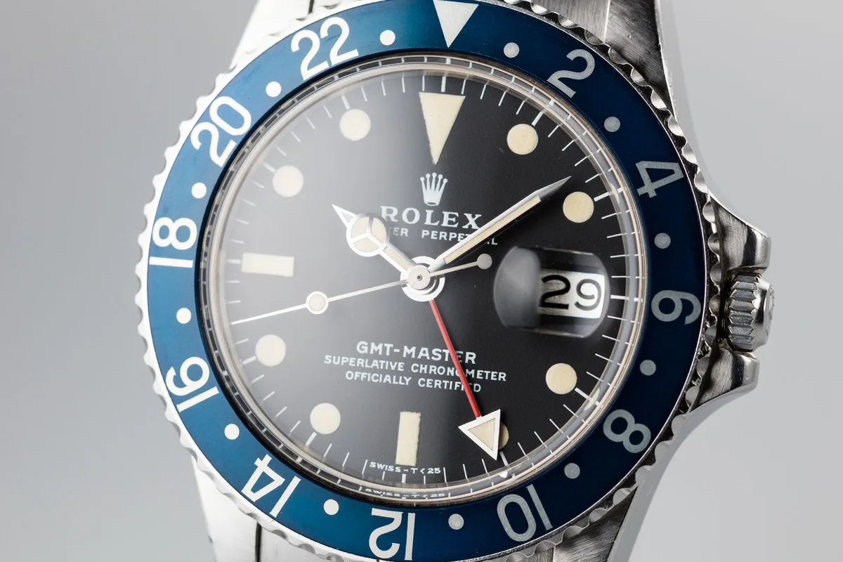 1977 Rolex GMT-Master 1675 "Blueberry"