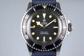 1977 Tudor Submariner 94010 Uncommon Snowflake Hands Only