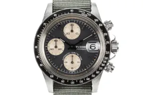 1980 Tudor Chronograph Big Block 94200 Black Dial