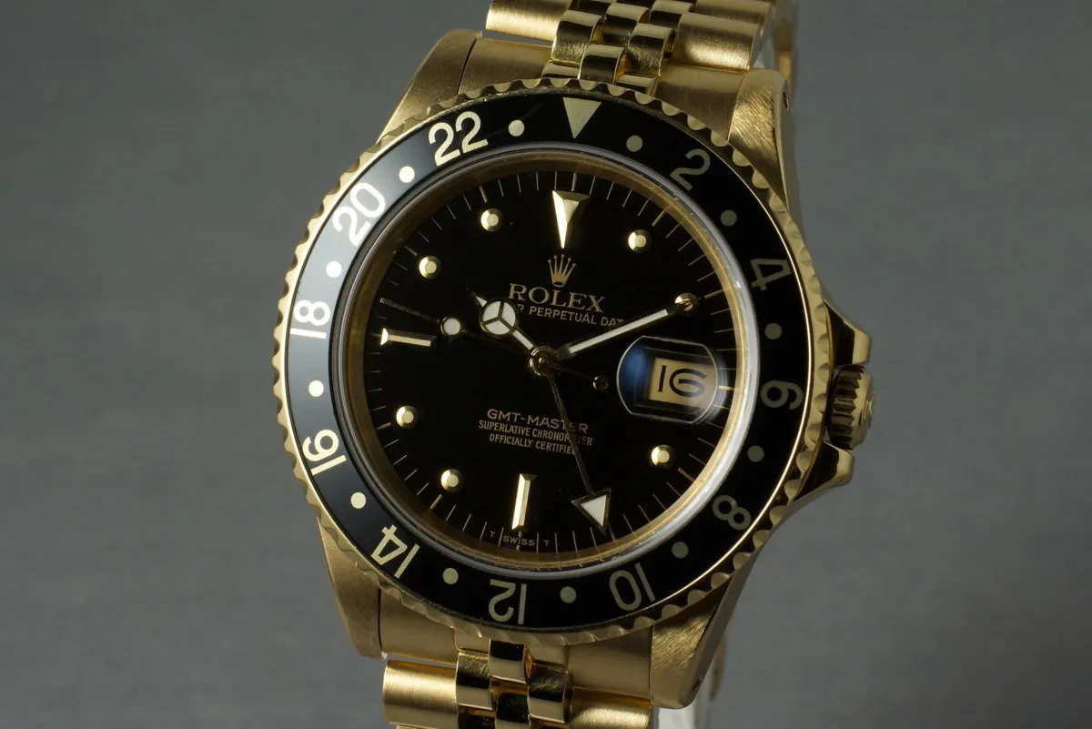 1985 Rolex YG GMT 16758