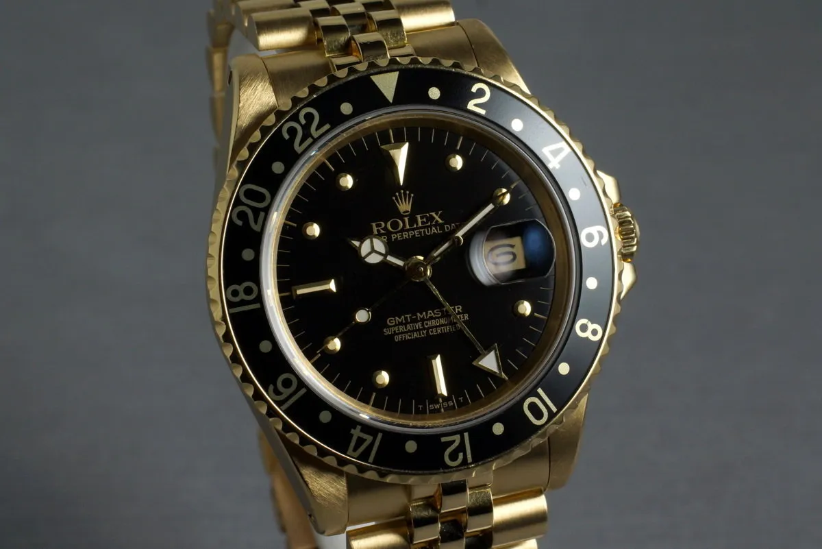 1985 Rolex YG GMT 16758