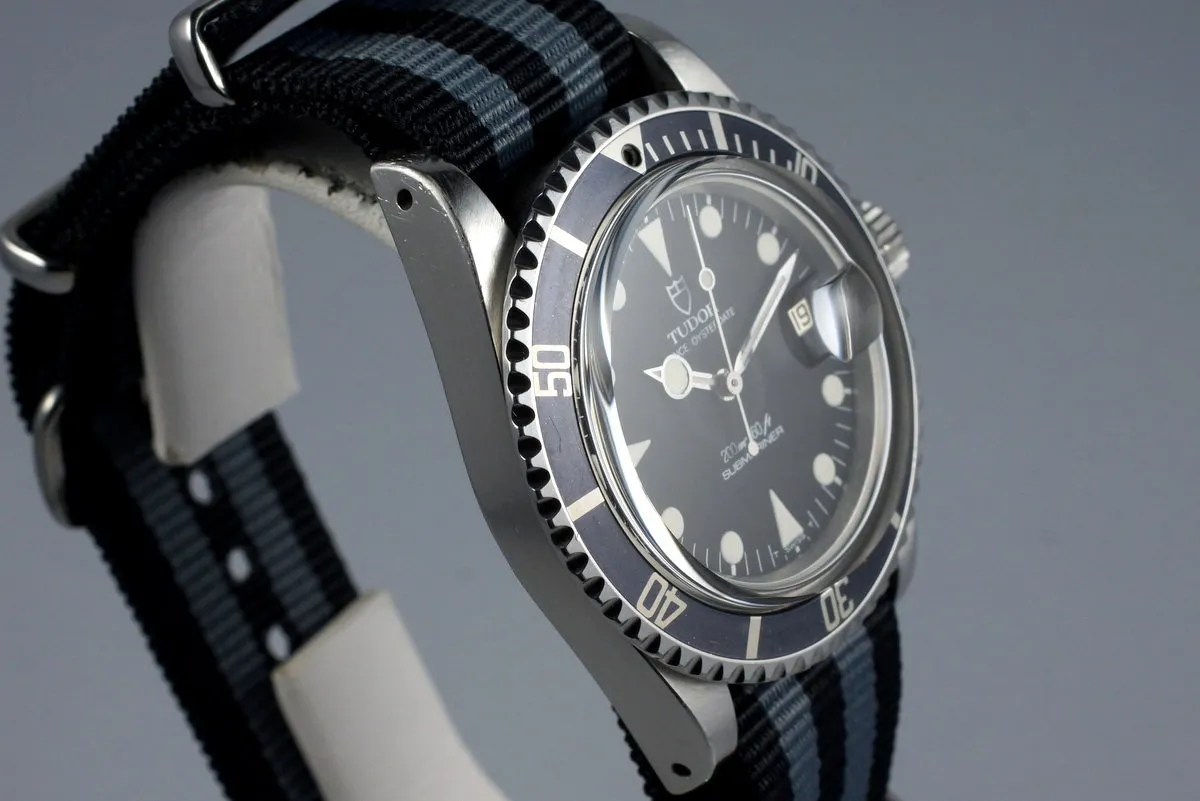 1985 Tudor Submariner 76100 Non-Mercedes Hand