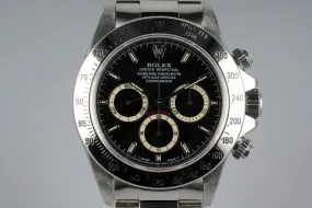 1997 Rolex Zenith Daytona 16520 Black Dial