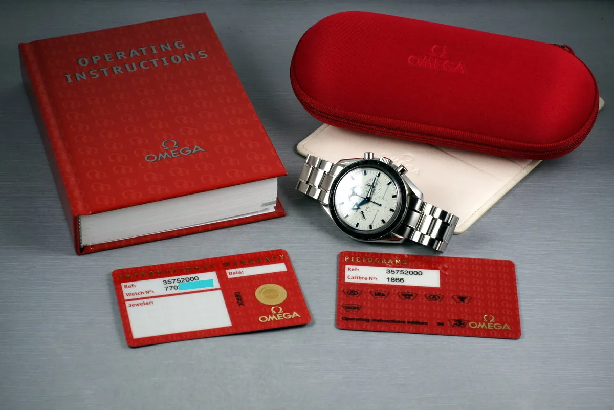 2000 Omega Speedmaster Moonphase 35752000 with Papers