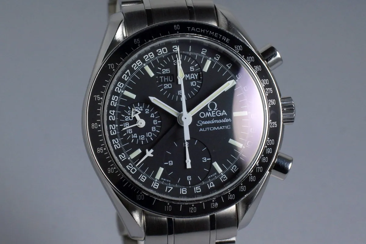 2001 Omega Speedmaster Day Date 3520.50 with Box and Papers