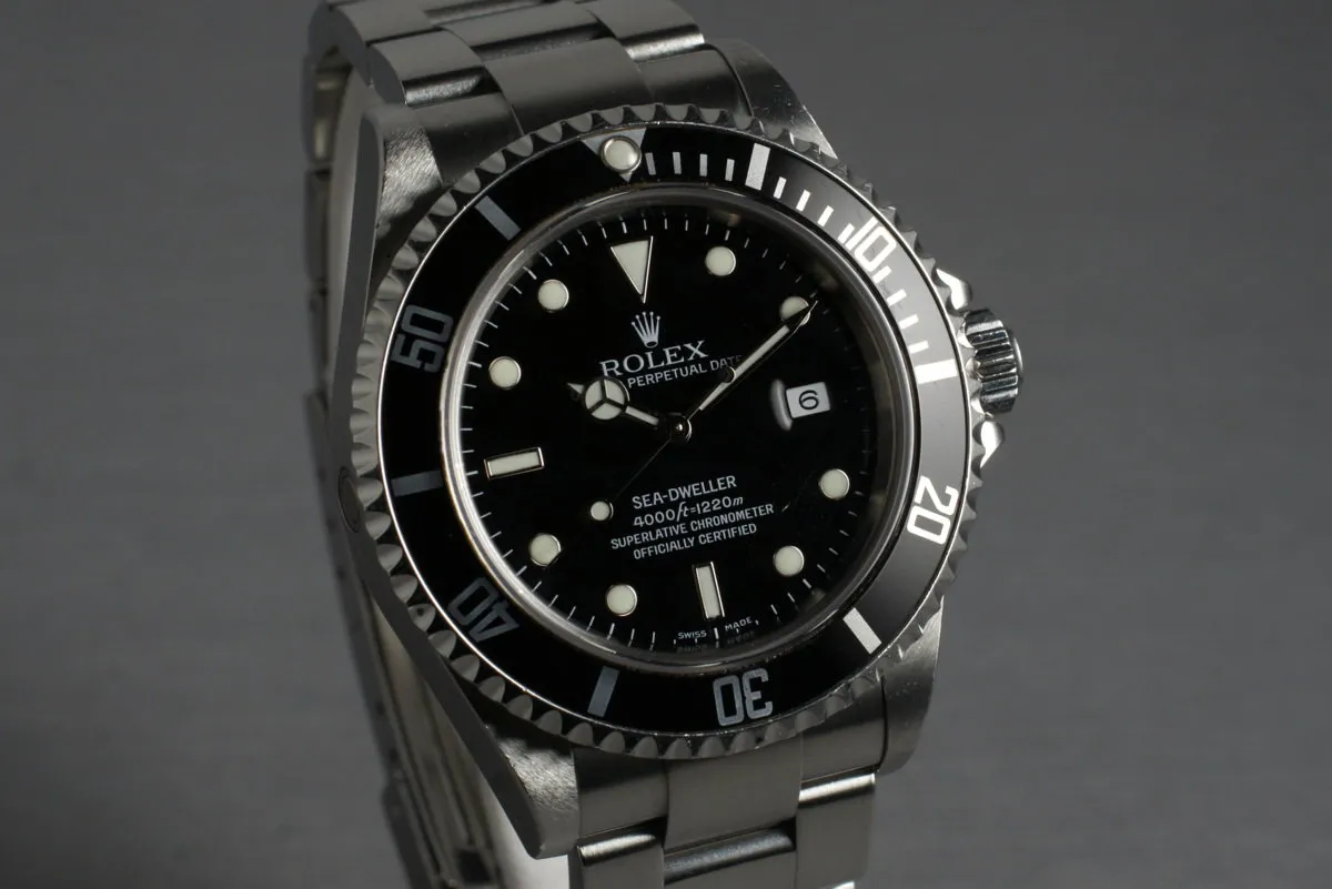 2005 Rolex Sea Dweller 16600T