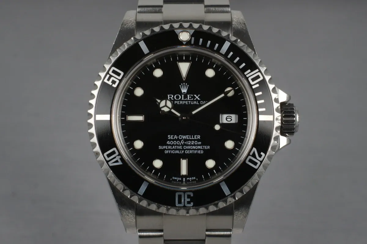 2005 Rolex Sea Dweller 16600T