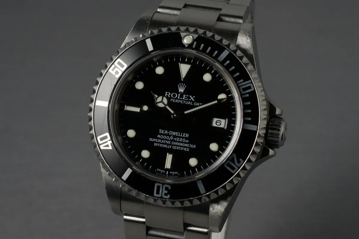 2005 Rolex Sea Dweller 16600T