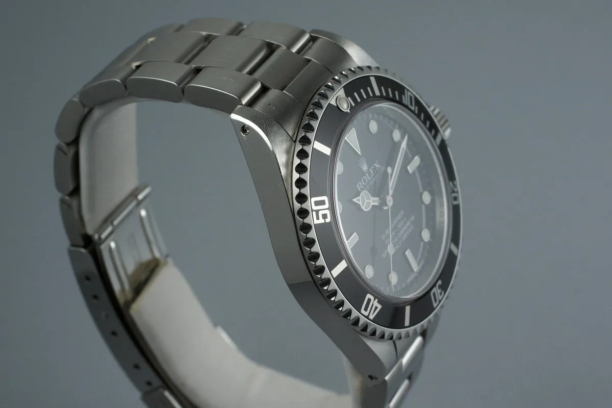 2011 Rolex Submariner 14060M with Box and Papers