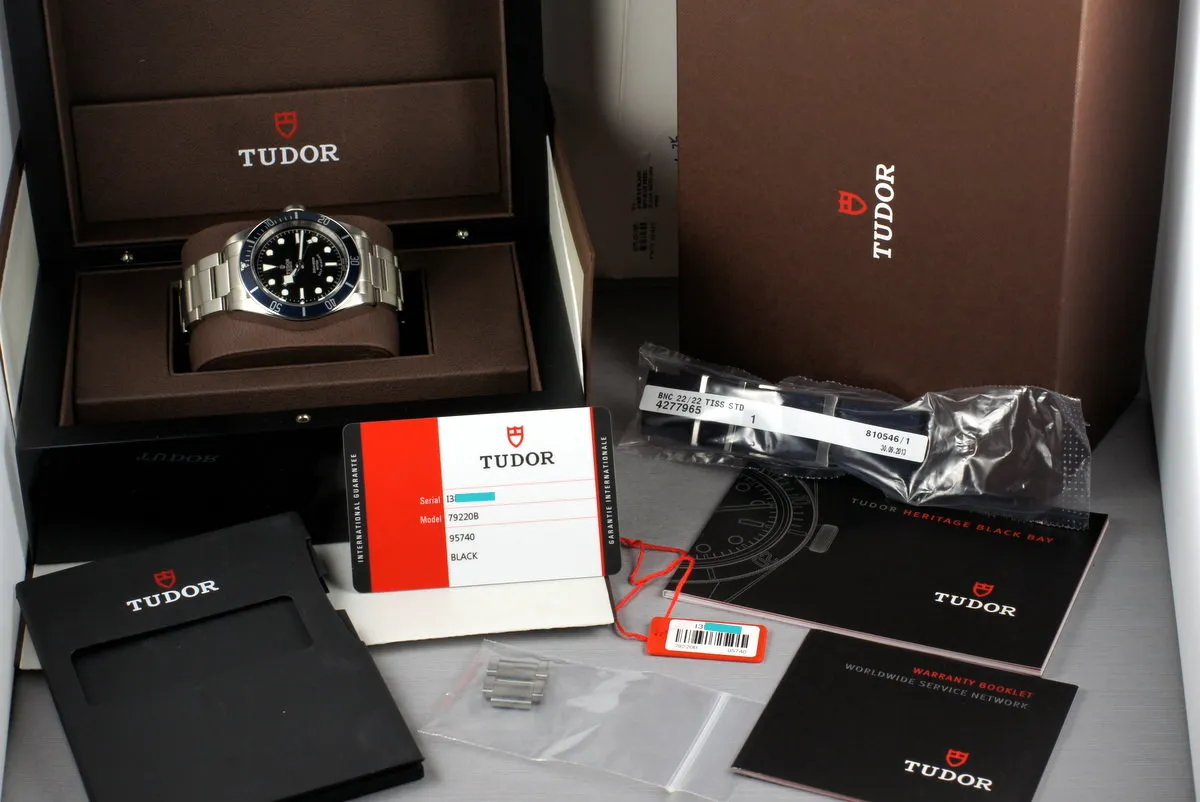 2014 Tudor Black Bay 79220OB with Box and Papers