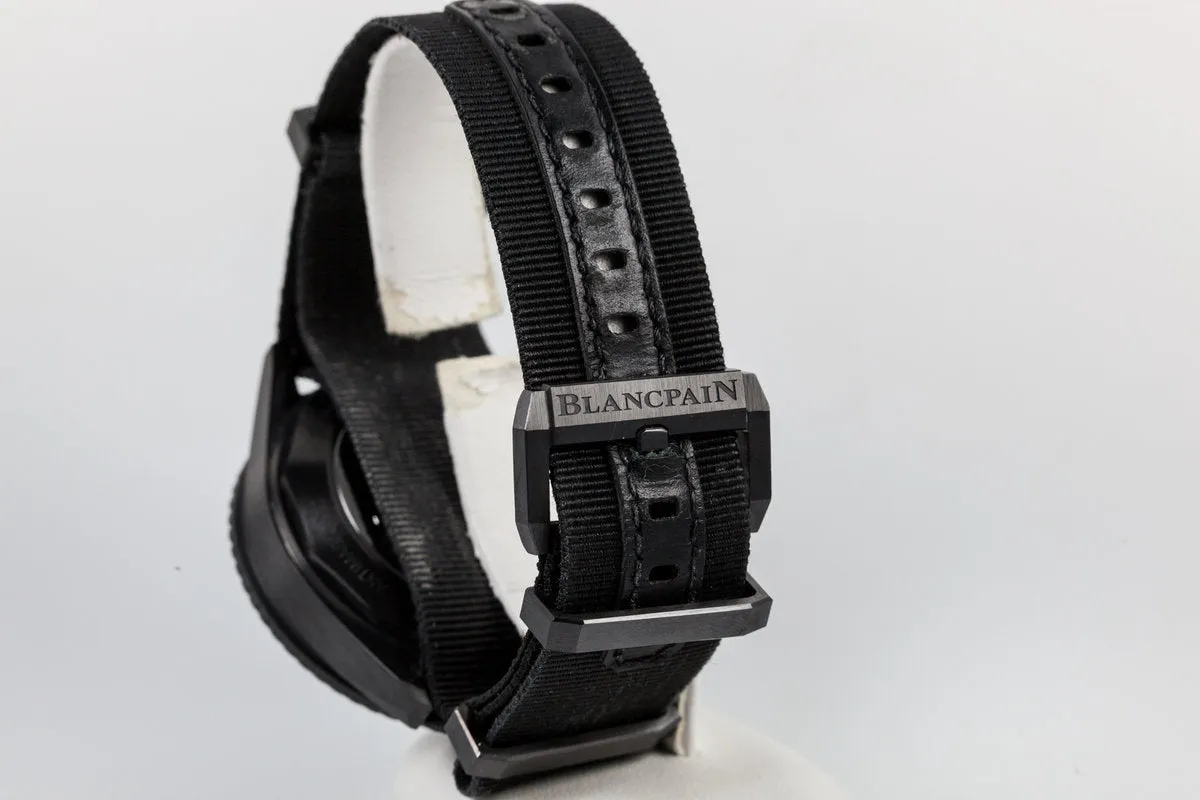 2015 Blancpain Fifty Fathoms Bathyscaphe Ceramic Flyback Chronograph J200130 with Box and Papers