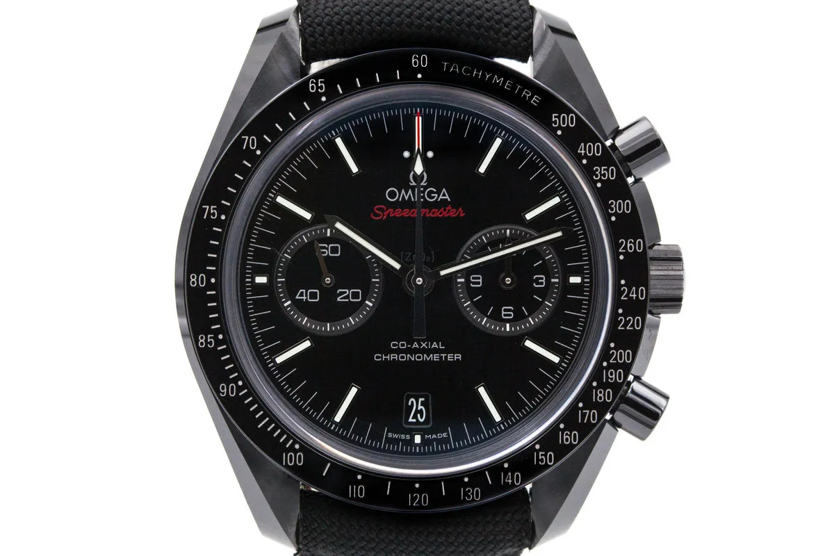 2015 Omega Speedmaster 311.92.44.51.01.003 ‘Dark Side of the Moon’ with Box and Papers