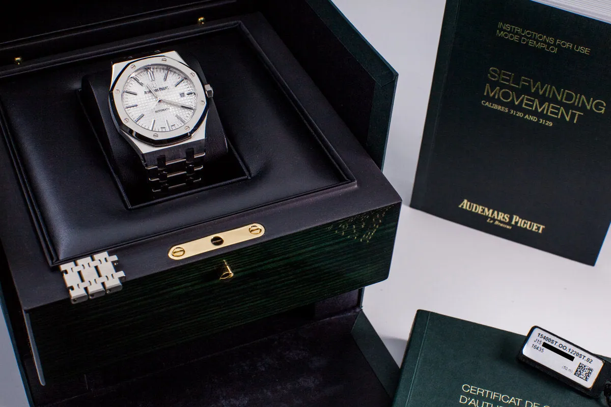 2017 Audemars Piguet Royal Oak 15400 with Box and Papers