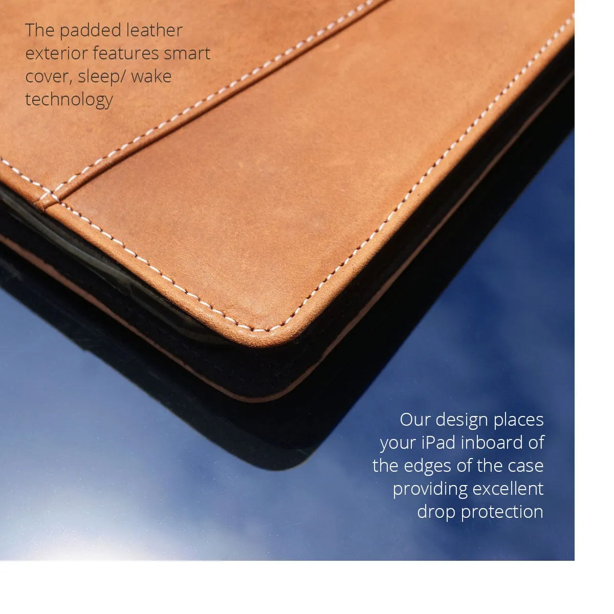 2024 Premium Leather 11 iPad Pro Case