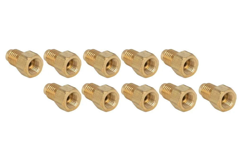 (3/8-24 I)F, (M11x1.5 B)M | Brass Adapter | 10ct