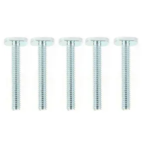 5PC of 1/4-20 Inch x 1-3/4" Long T Bolts for Groove T-Slot Track Jig