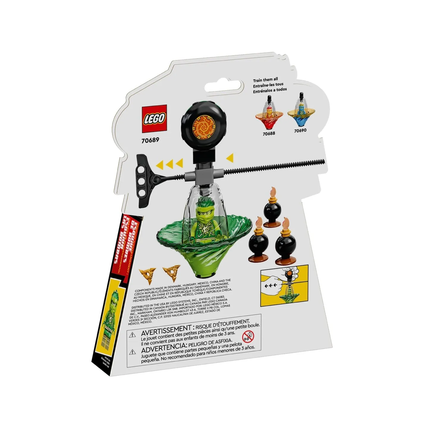 70689 Ninjago Lloyd’s Spinjitzu Ninja Training