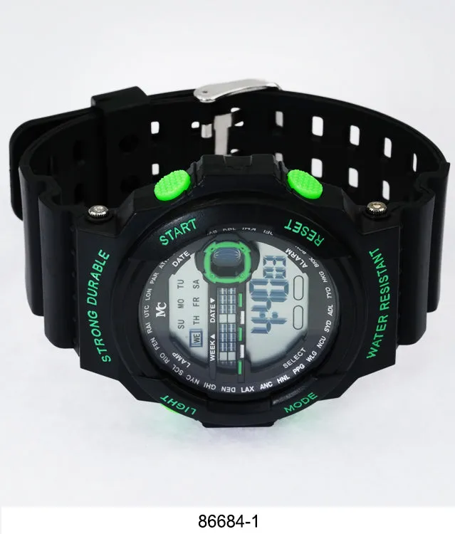 8668 - Digital Watch