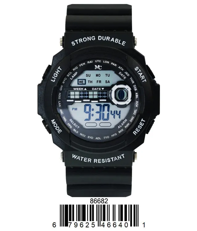 8668 - Digital Watch