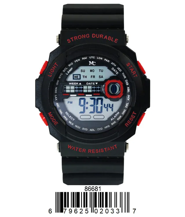 8668 - Digital Watch