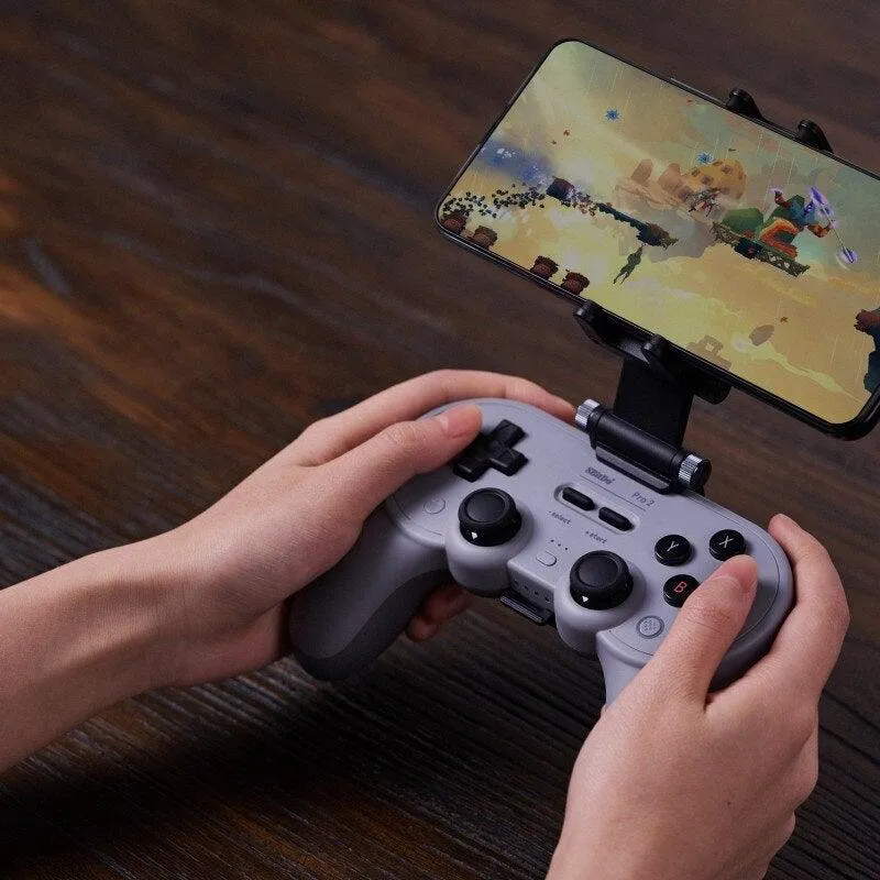 8BitDo Mobile Phone Holder For Pro 2 Controllers: Turn Your Android or iOS Phone Into A Mobile Gaming Platform