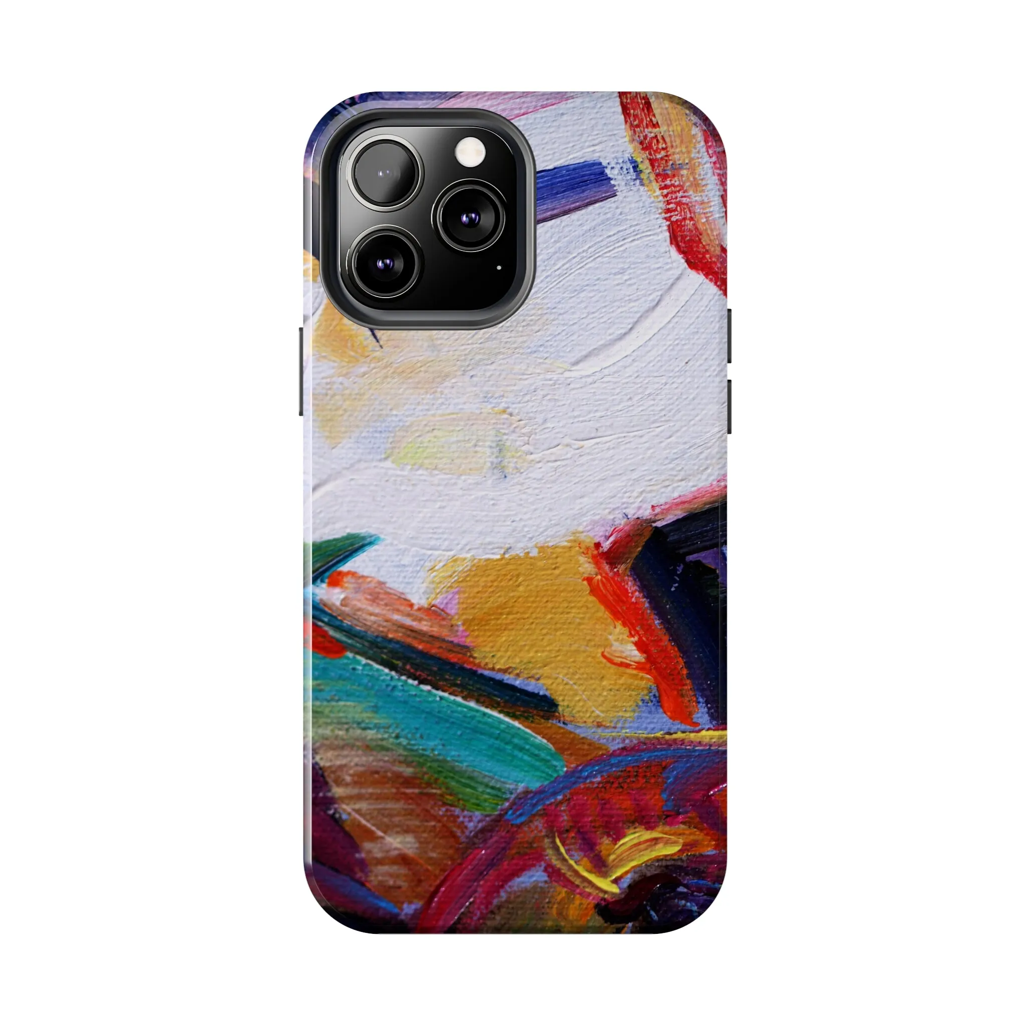 Abstract Art Oil Painting iPhone 15 14 13 Case, Modern Aesthetic Tough Phone 12 11 Pro Max Print Gift XS XR X 7 Plus 8 Plus Cell Phone