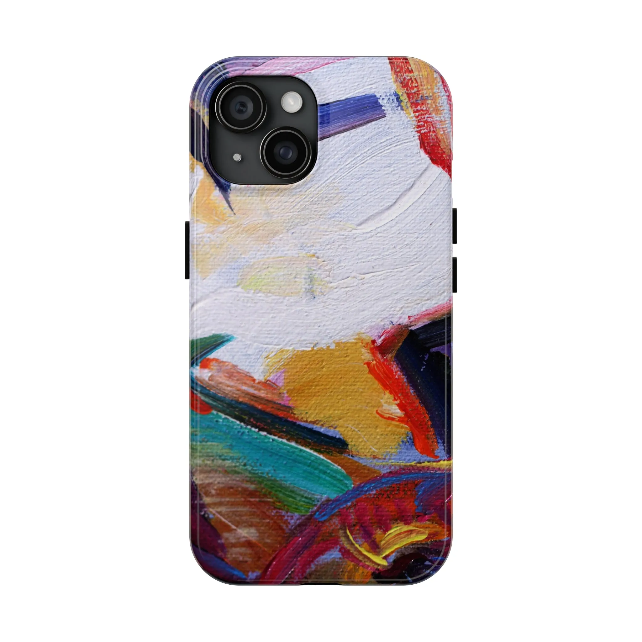 Abstract Art Oil Painting iPhone 15 14 13 Case, Modern Aesthetic Tough Phone 12 11 Pro Max Print Gift XS XR X 7 Plus 8 Plus Cell Phone