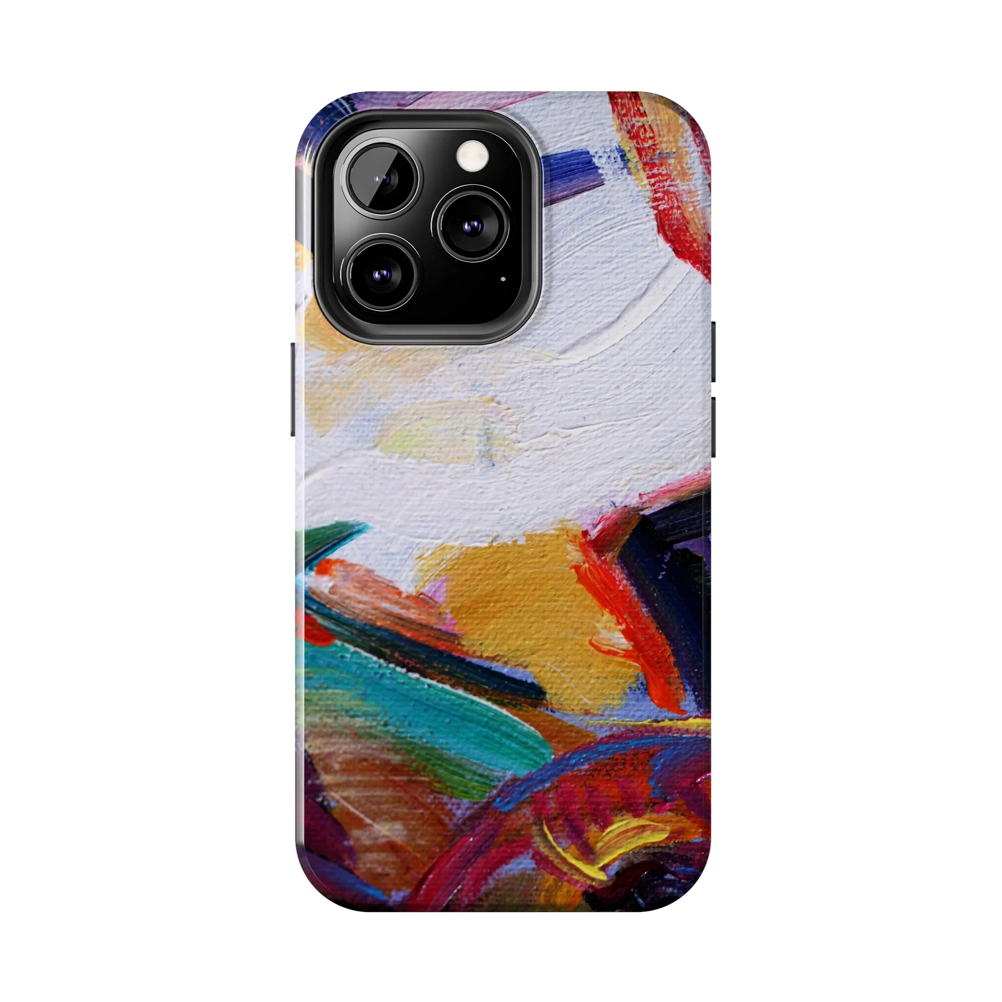 Abstract Art Oil Painting iPhone 15 14 13 Case, Modern Aesthetic Tough Phone 12 11 Pro Max Print Gift XS XR X 7 Plus 8 Plus Cell Phone