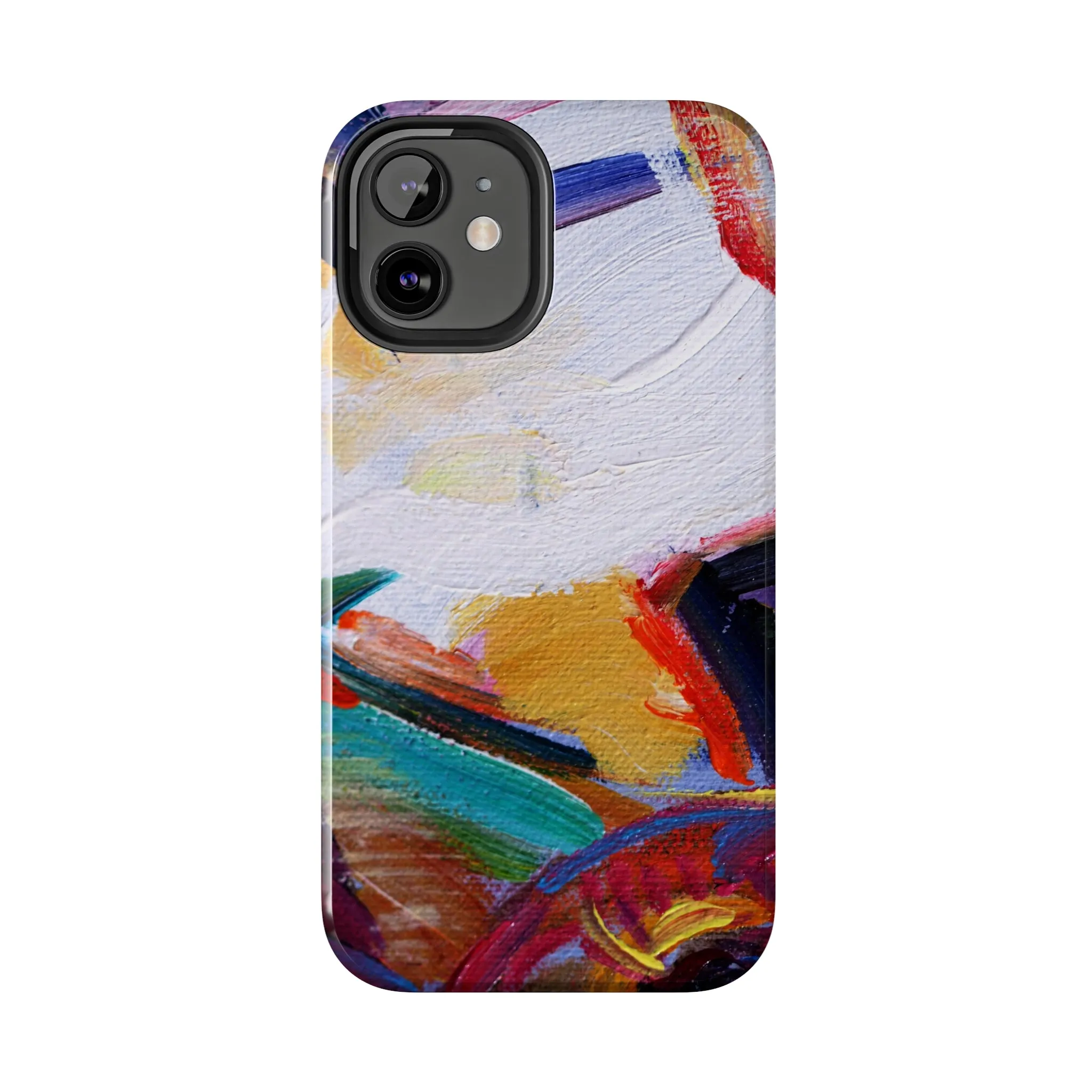 Abstract Art Oil Painting iPhone 15 14 13 Case, Modern Aesthetic Tough Phone 12 11 Pro Max Print Gift XS XR X 7 Plus 8 Plus Cell Phone