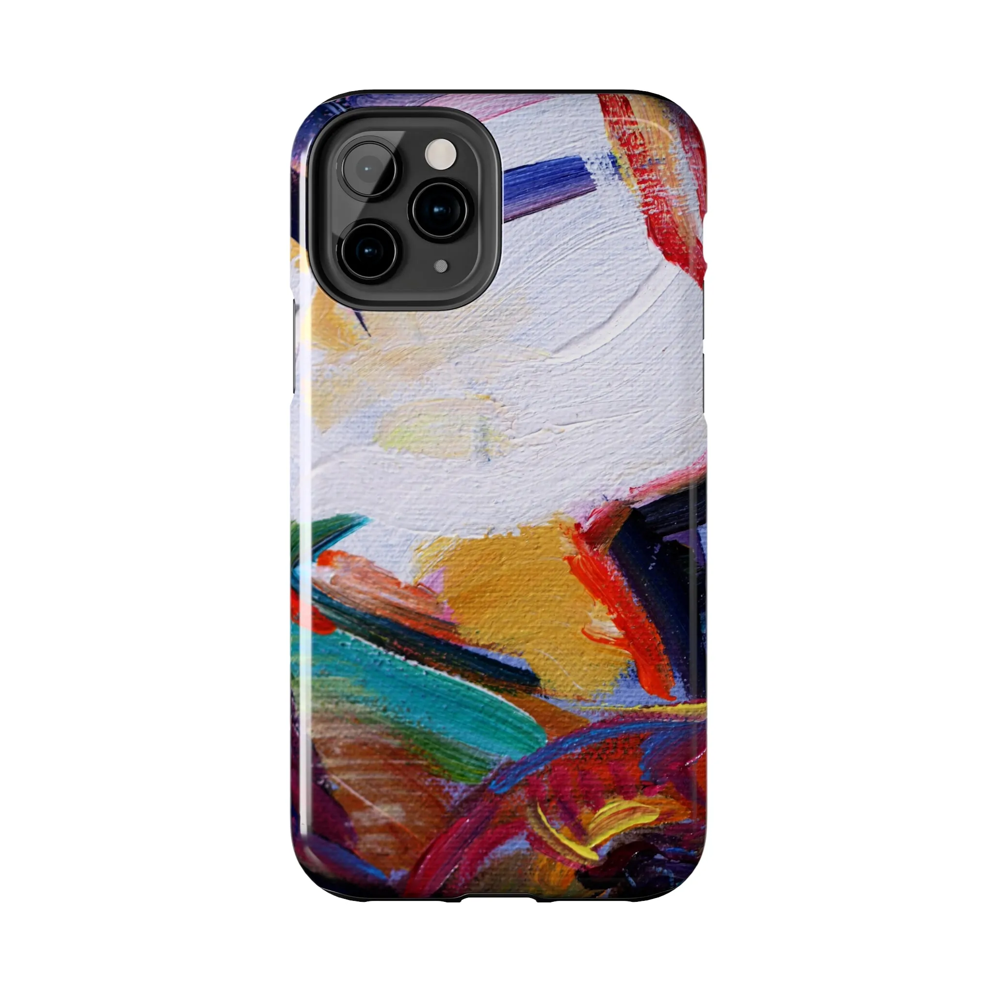 Abstract Art Oil Painting iPhone 15 14 13 Case, Modern Aesthetic Tough Phone 12 11 Pro Max Print Gift XS XR X 7 Plus 8 Plus Cell Phone