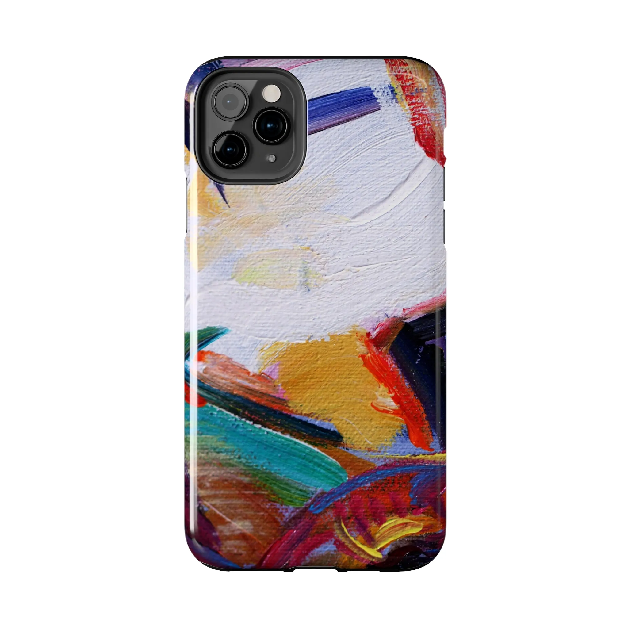 Abstract Art Oil Painting iPhone 15 14 13 Case, Modern Aesthetic Tough Phone 12 11 Pro Max Print Gift XS XR X 7 Plus 8 Plus Cell Phone