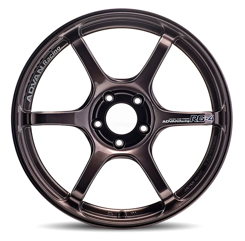 Advan RG-4 18x7.5  47 5-114.3 Racing Copper Bronze Wheel