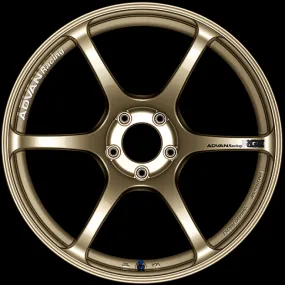 Advan RGIII 18x8.5  45 5x114.3 Racing Gold Metallic Wheel