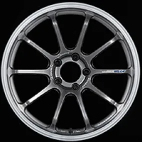 Advan RS-DF Progressive 18x10.5  24 5-114.3 Machining & Racing Hyper Black Wheel