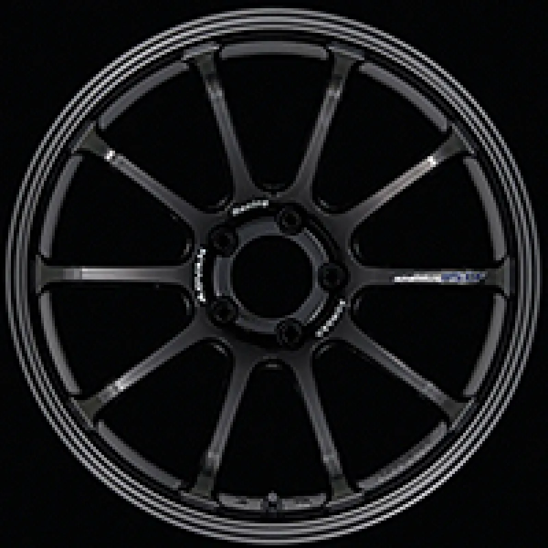 Advan RS-DF Progressive 18x8.5  35 5-120 Racing Titanium Black Wheel