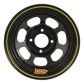 Aero 30 Series Roll Formed Wheel - Black - 13" x 8" - 2" Offset - 4 x 4.50" Bolt Circle - 16 lbs.