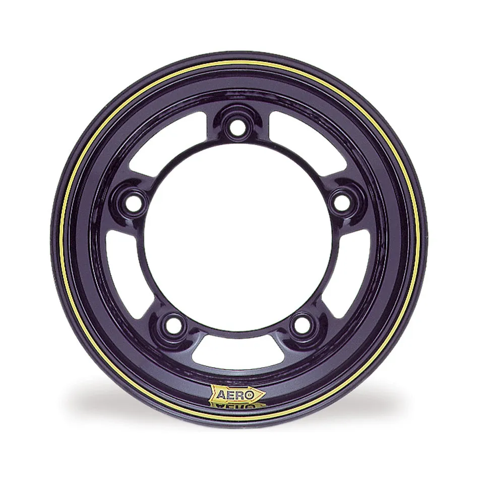 Aero 51-Series Spun Formed Wheel - Black - 15" x 10" - 5" Backspace - Wide 5 Bolt Pattern