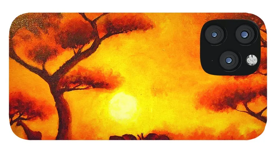 African Sunset  - Phone Case